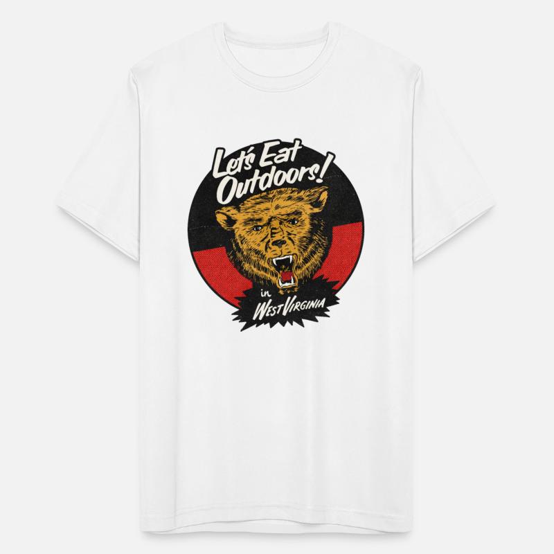 Vintage West Virginia Picnic Bear Tourist