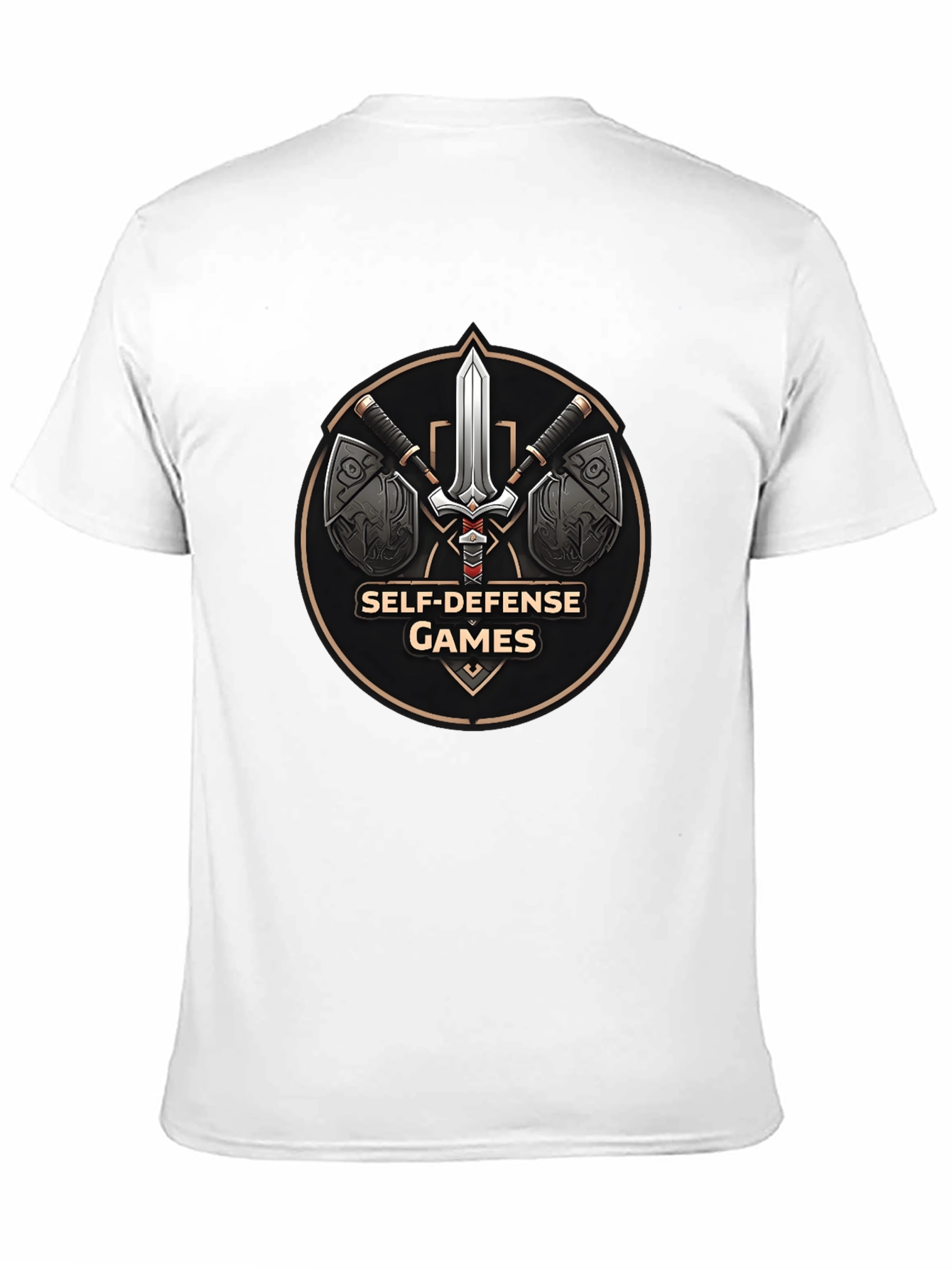 Self-Defense Games Black T-Shirt