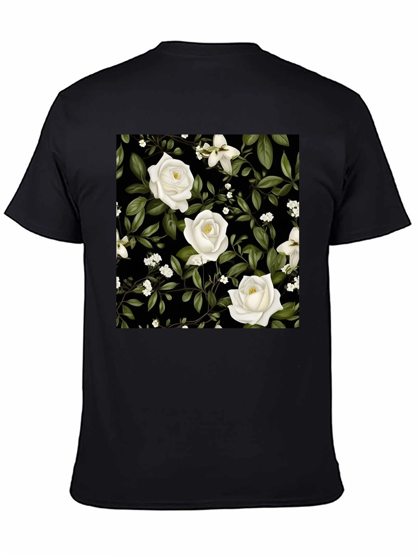 Floral Rose Print Tee