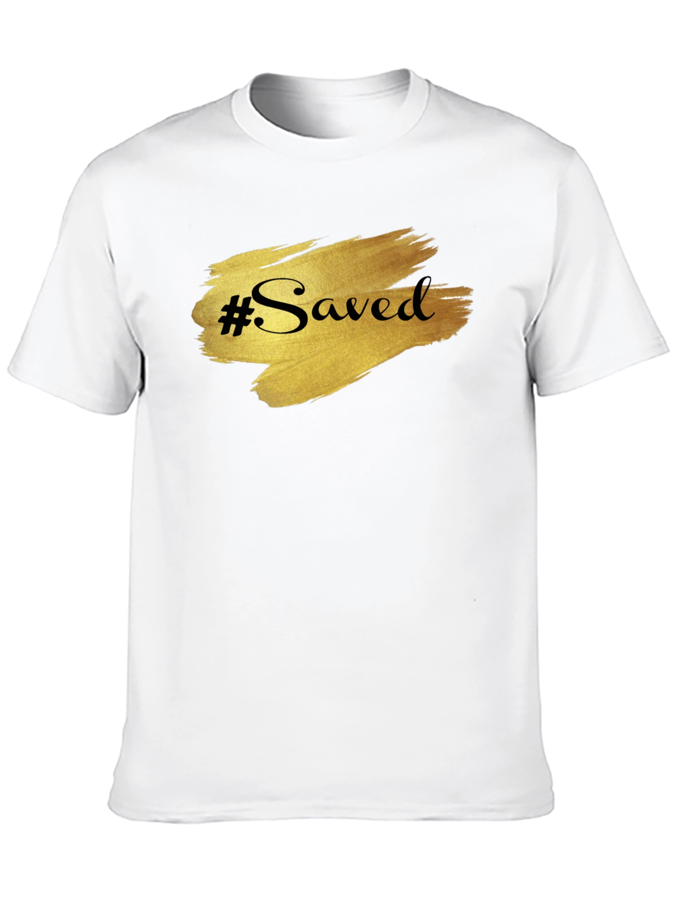 #Saved Graphic Tee - Stylish Christian Apparel