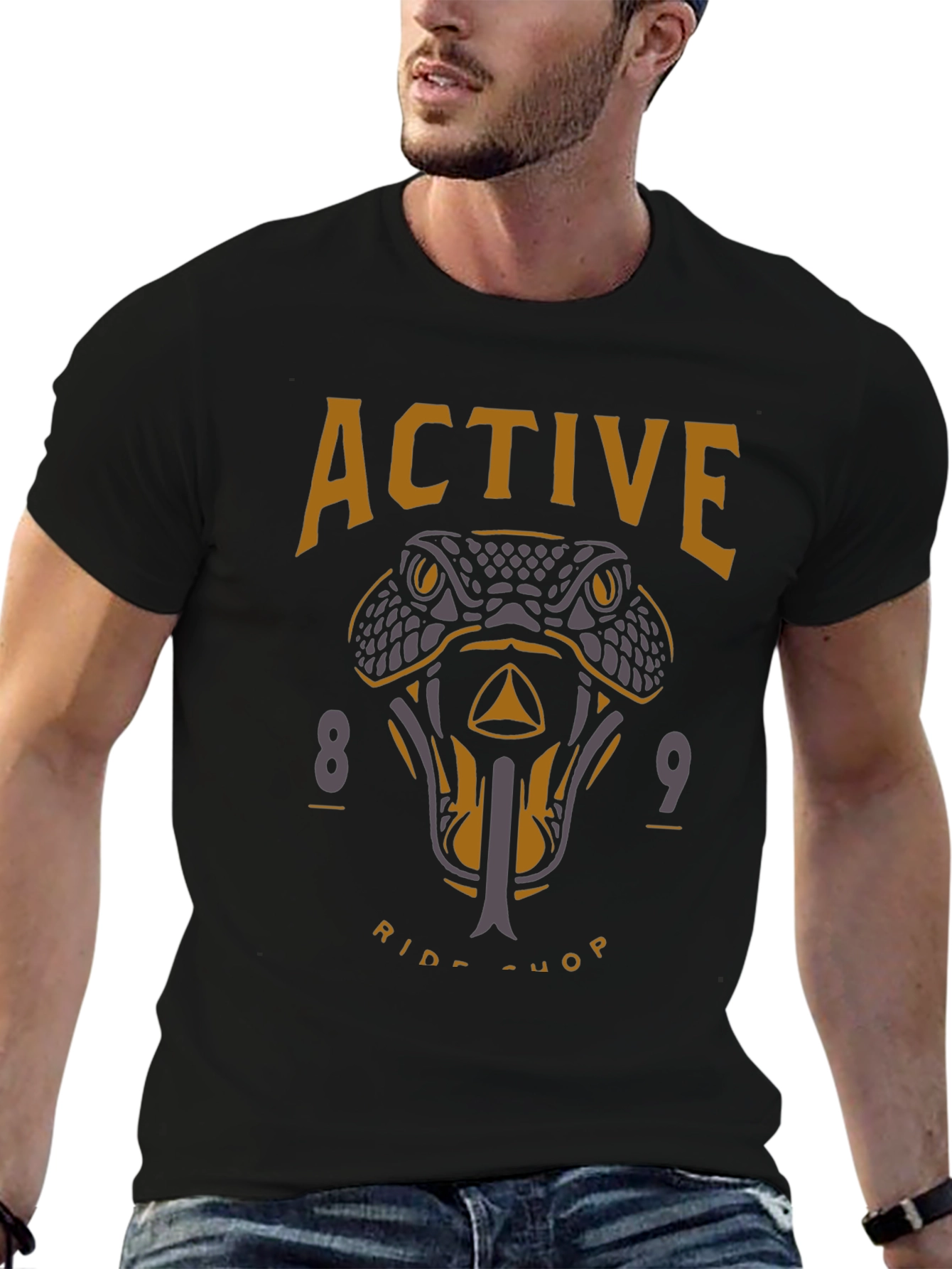Active Ride Shop Snake Graphic Tee