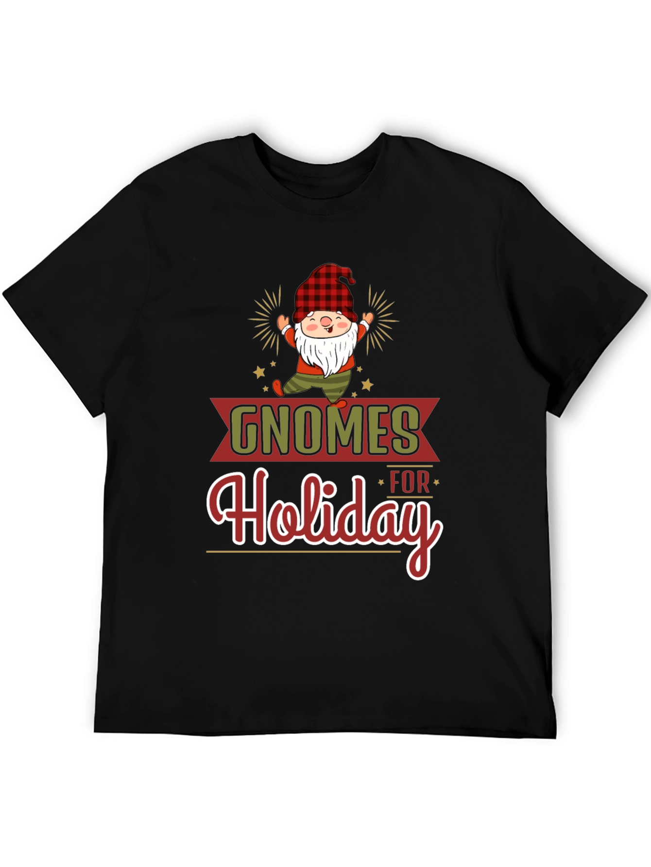 Gnomes for Holiday Graphic T-Shirt