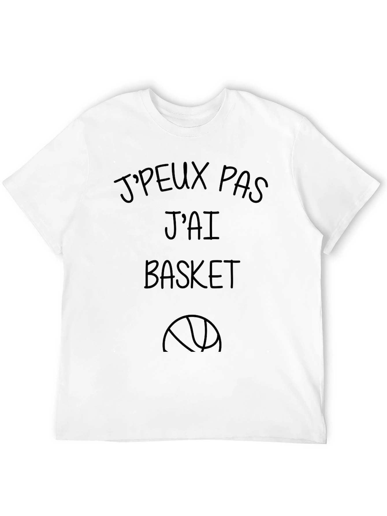 JPeux Pas Jai Basket T-Shirt - Basketball Lover Tee