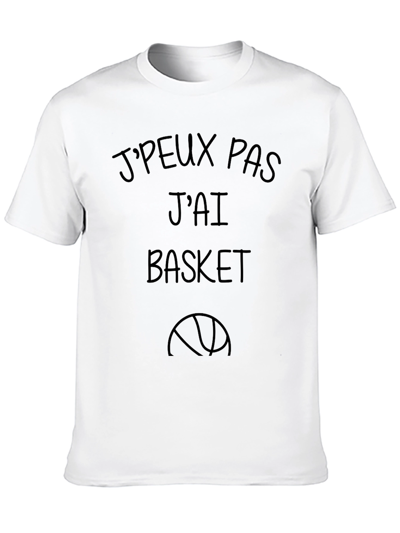 JPeux Pas Jai Basket T-Shirt - Basketball Lover Tee
