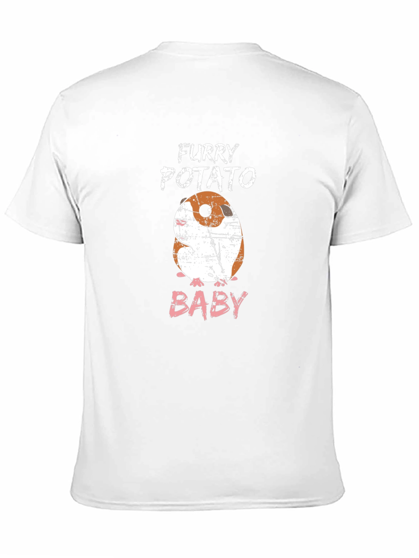 Furry Potato Baby T-Shirt - Cute Guinea Pig Tee