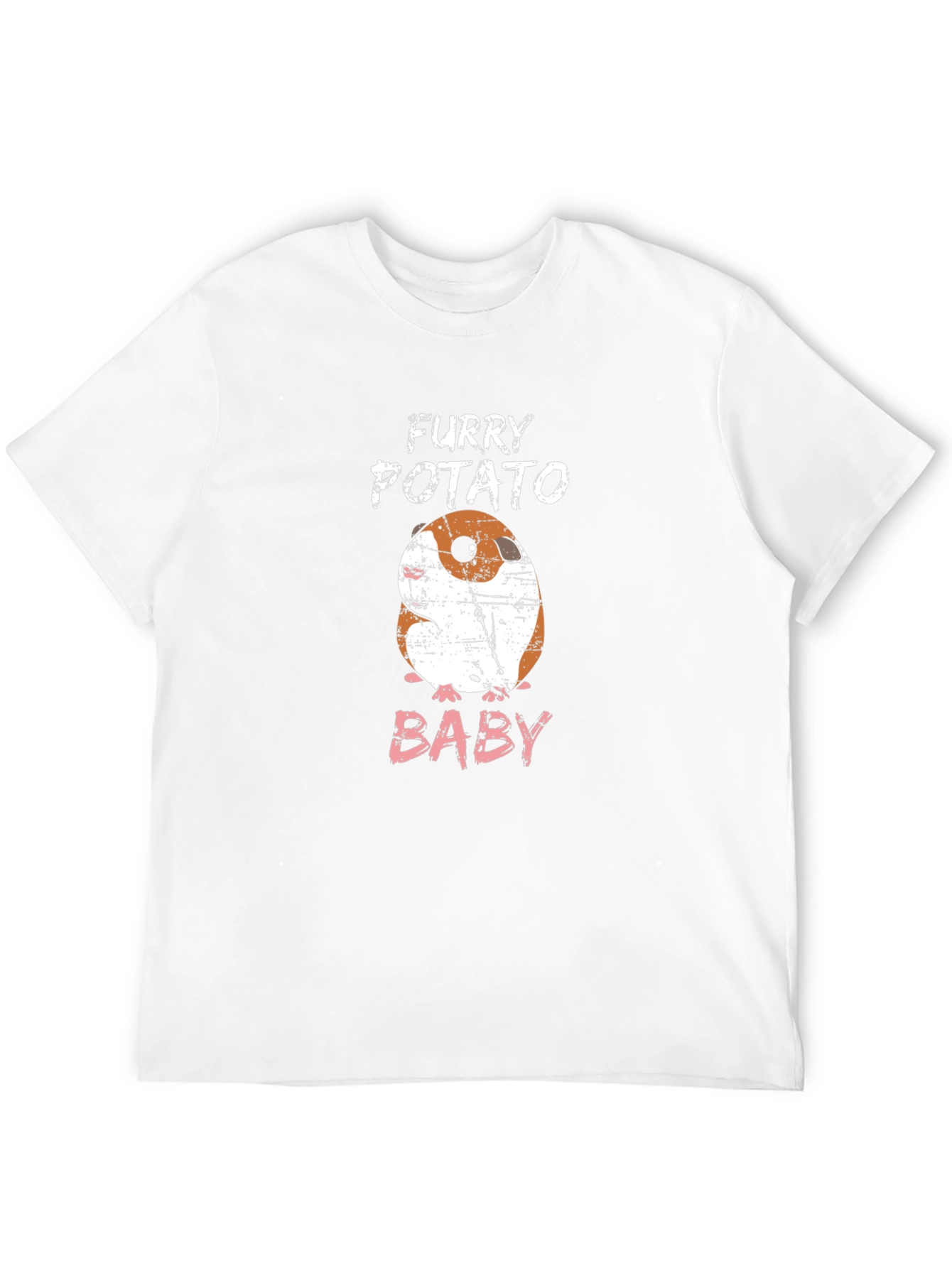 Furry Potato Baby T-Shirt - Cute Guinea Pig Tee