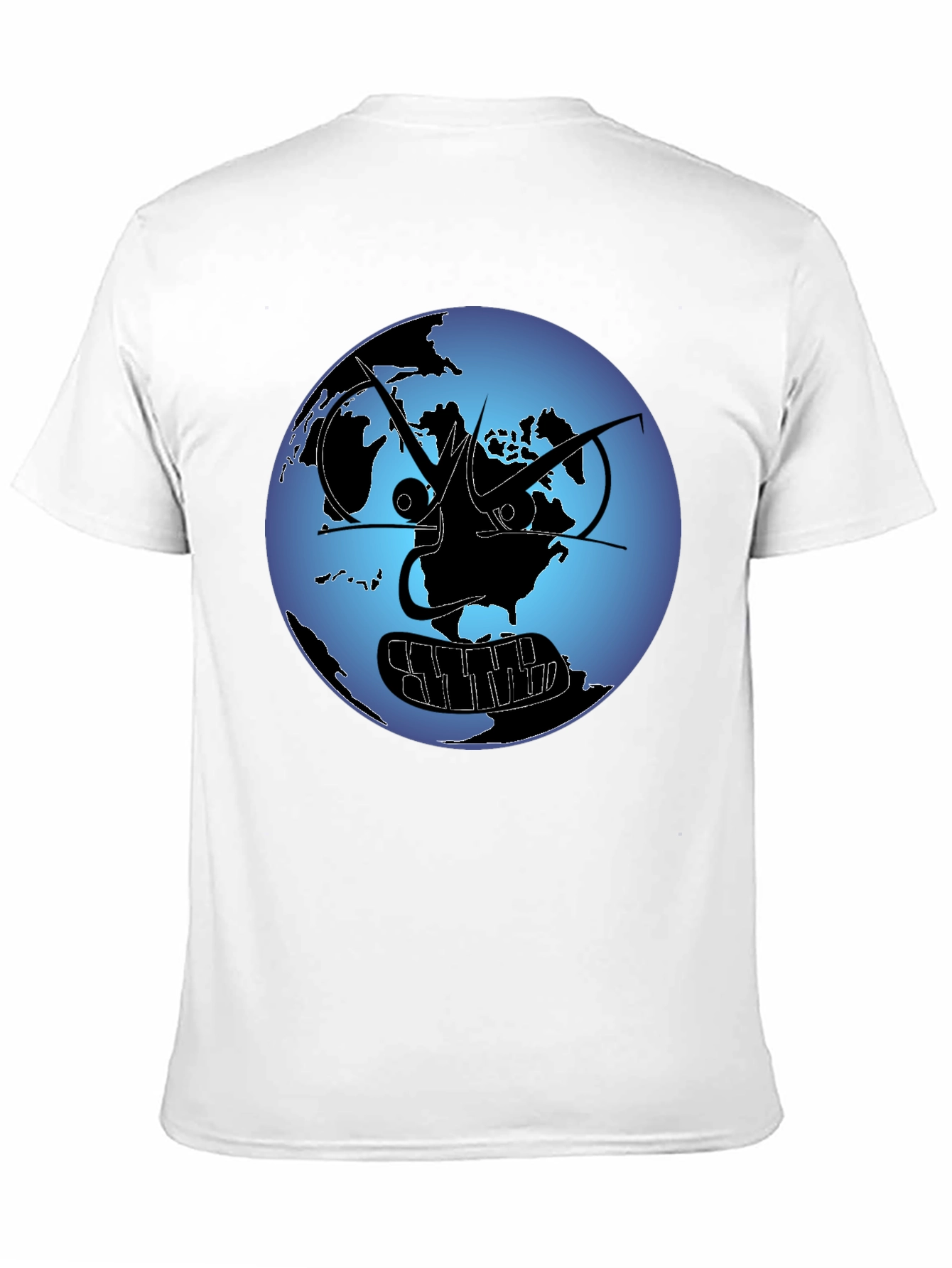 Abstract Earth Graphic T-Shirt