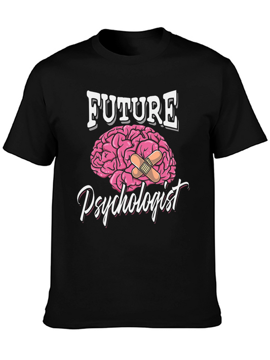 Future Psychologist Brain Humor Tee