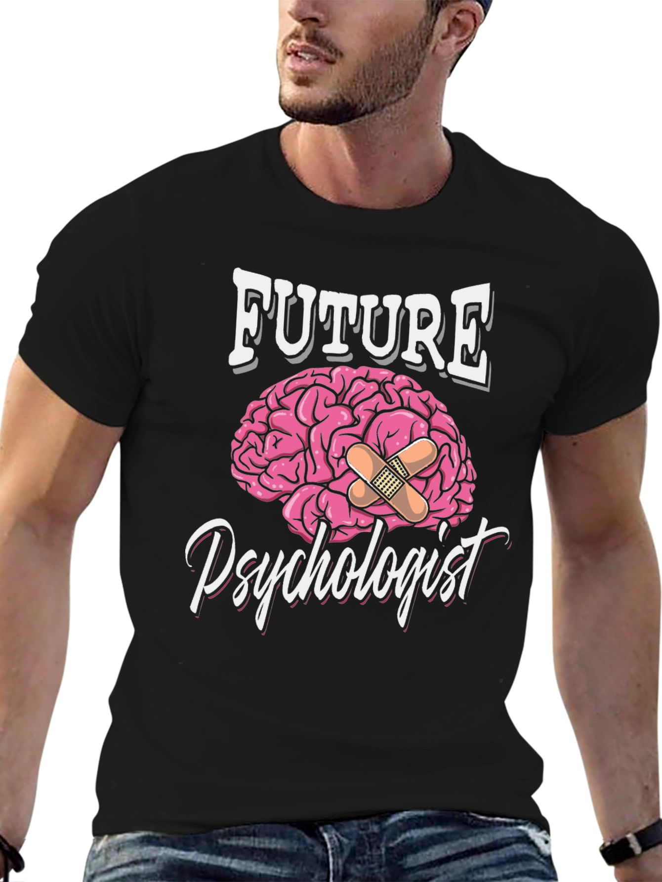 Future Psychologist Brain Humor Tee