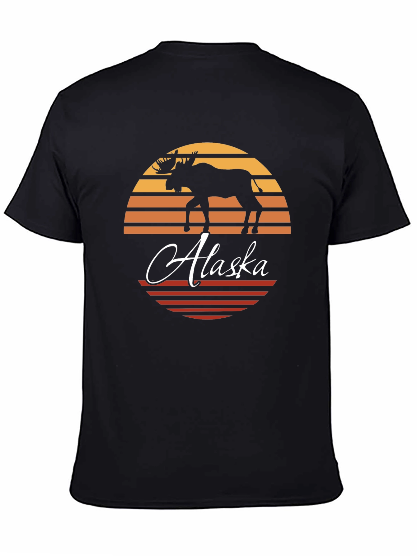 Alaska Moose Silhouette T-Shirt
