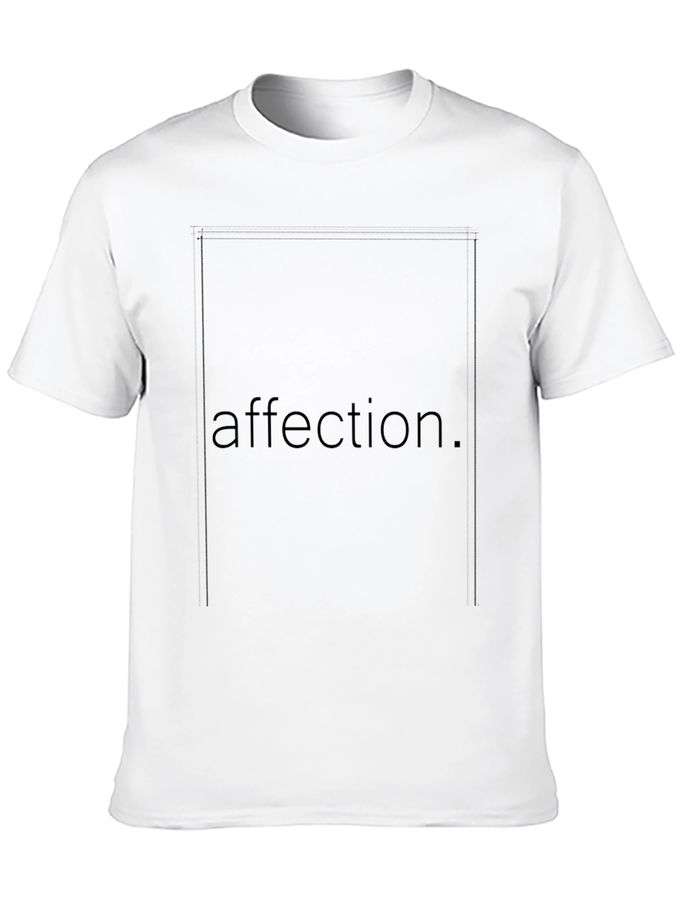 Affection Black T-Shirt - Stylish Comfort