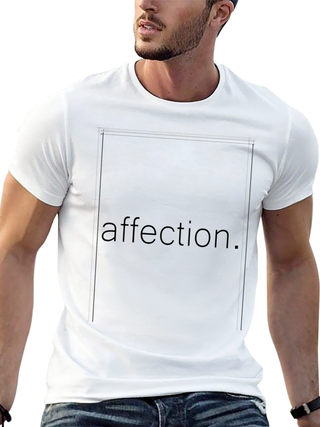 Affection Black T-Shirt - Stylish Comfort