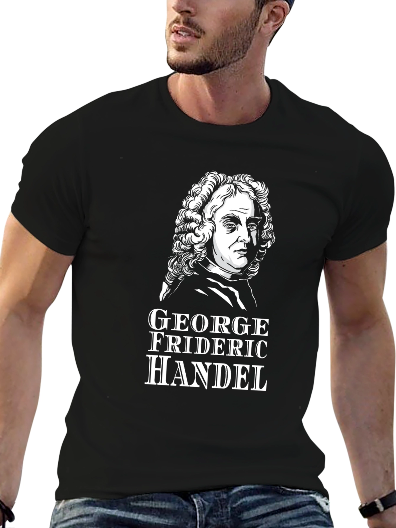 George Frideric Handel Graphic T-Shirt