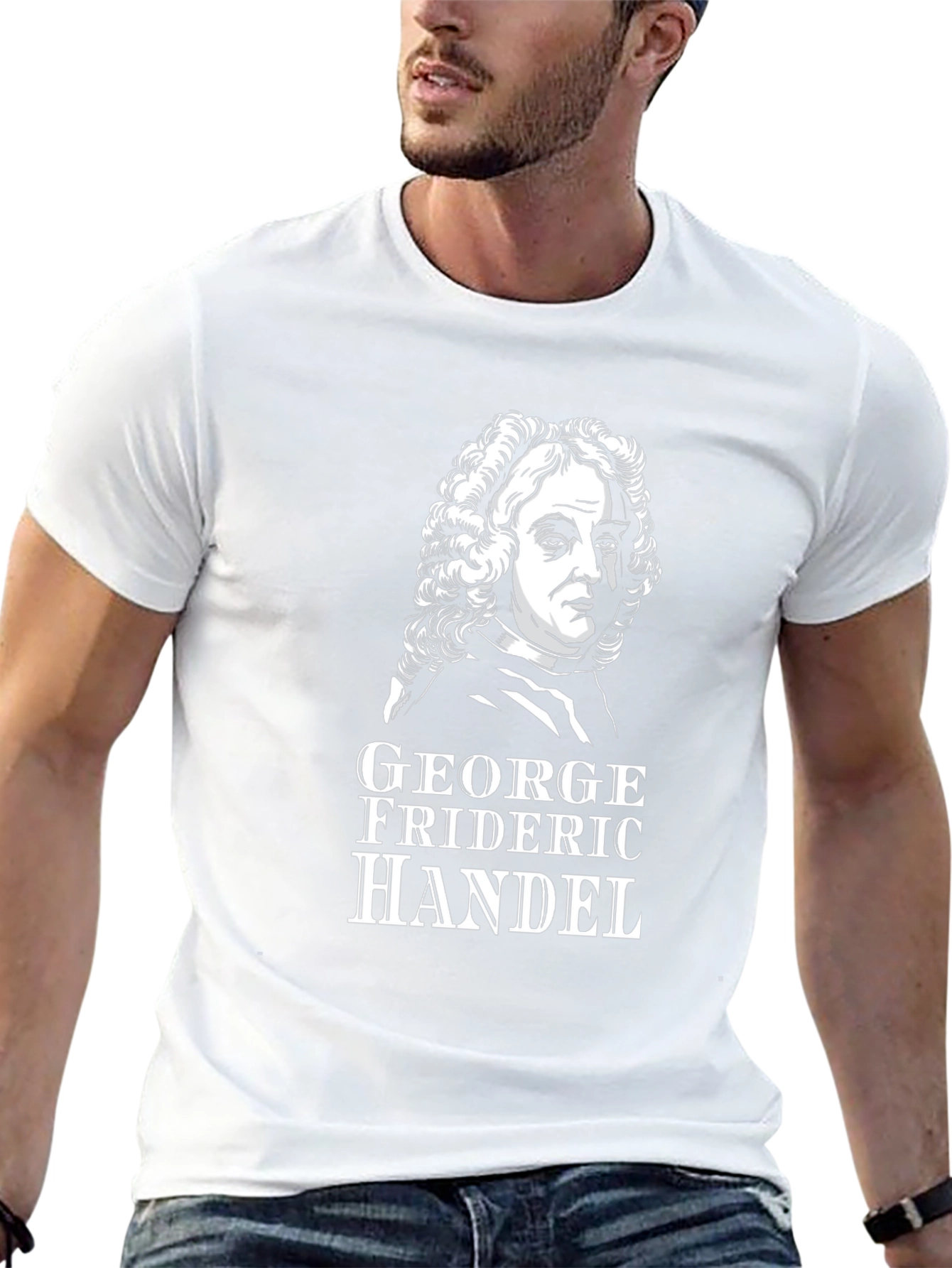 George Frideric Handel Graphic T-Shirt