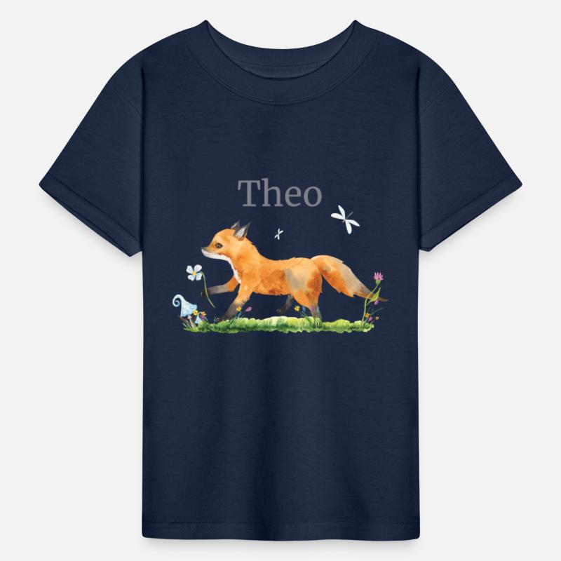 Waldtier Reh Hase Hedgehog Flowers Name Theo