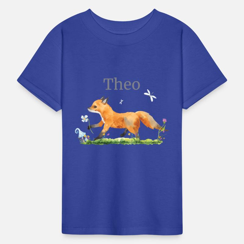 Waldtier Reh Hase Hedgehog Flowers Name Theo