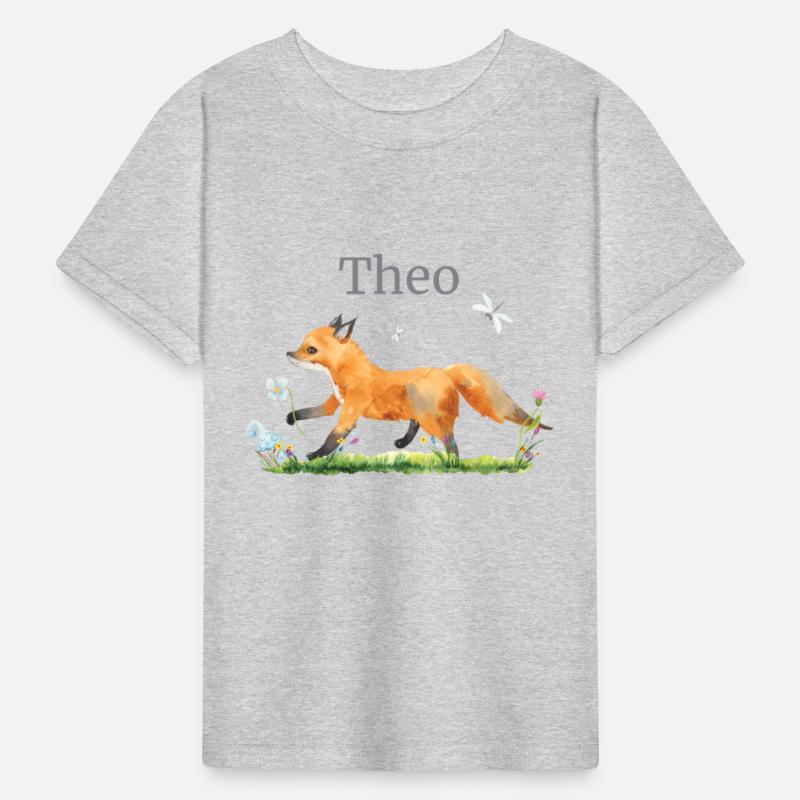 Waldtier Reh Hase Hedgehog Flowers Name Theo