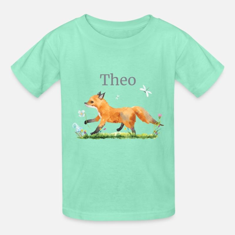 Waldtier Reh Hase Hedgehog Flowers Name Theo