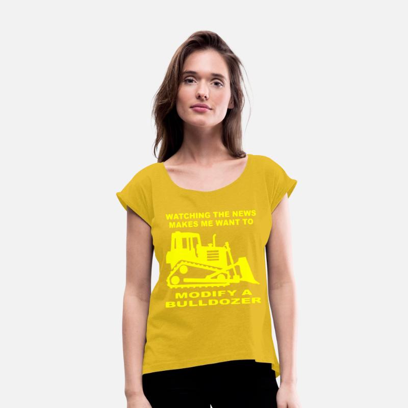 Watching News Makes Me Want To Modify A Bulldozer