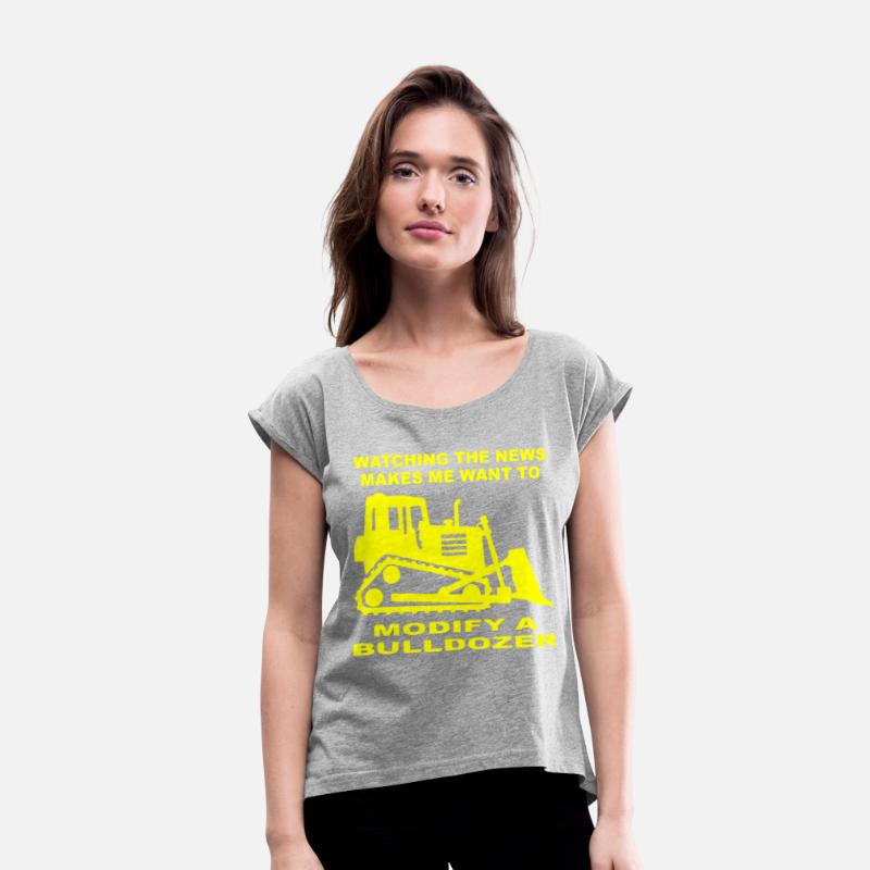 Watching News Makes Me Want To Modify A Bulldozer