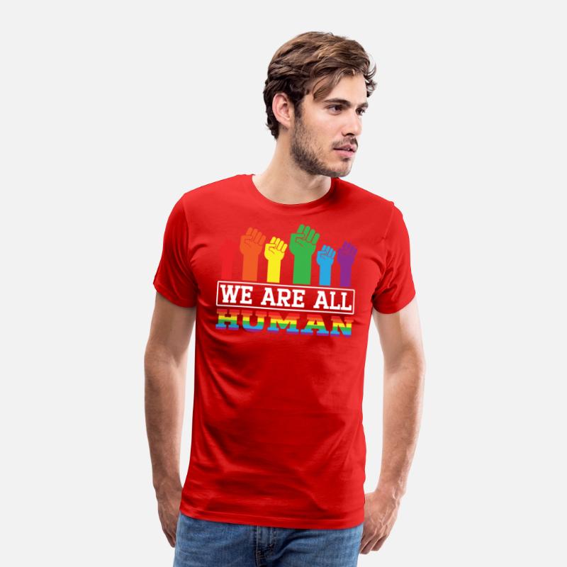 We Are All Human Gender Pride Parade LGBTQ Rights