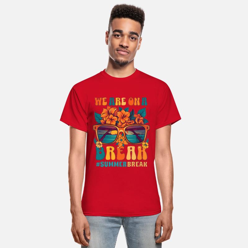 We Are On A Break Summer, Summer T-shirt