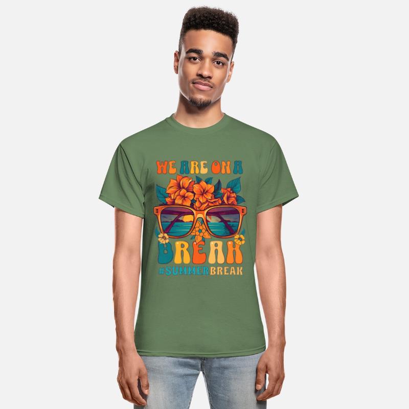 We Are On A Break Summer, Summer T-shirt