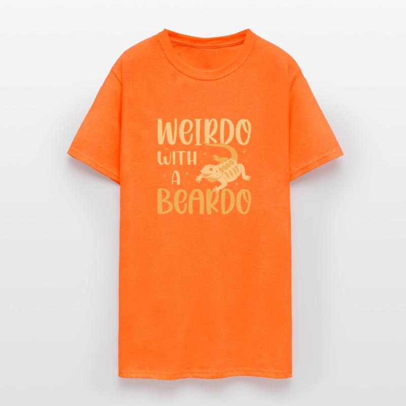 Weirdo With A Beardo Lizard Lover Reptile