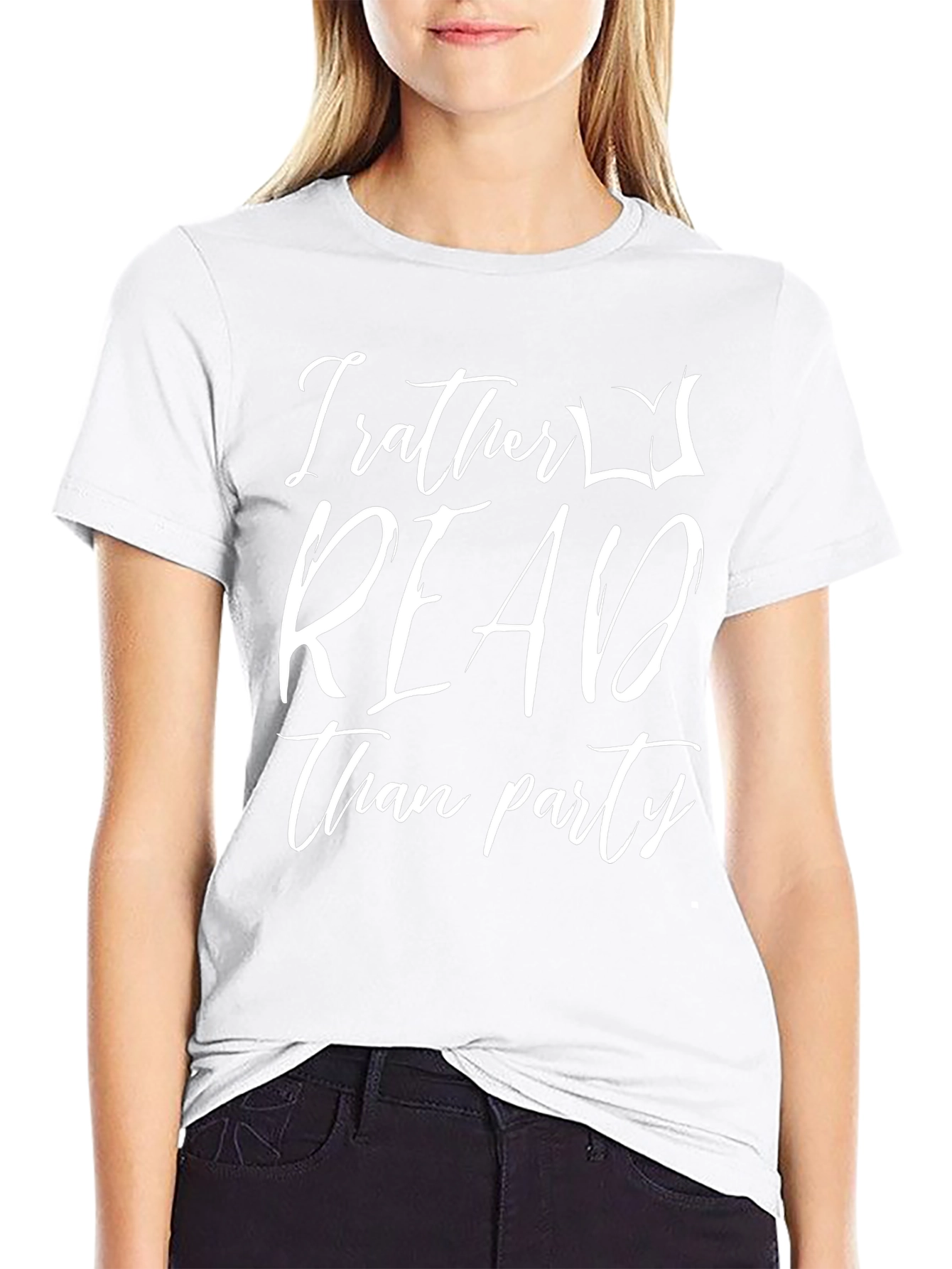 Id Rather Read T-Shirt