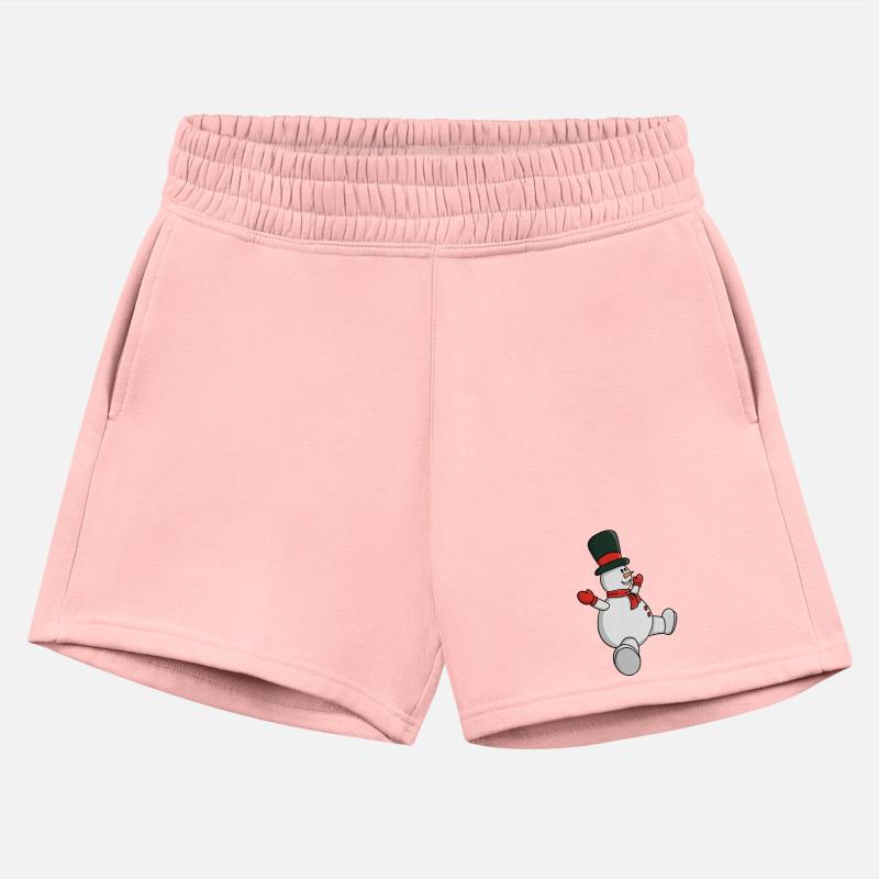 Whimsical Snowman with Top Hat and Scarf