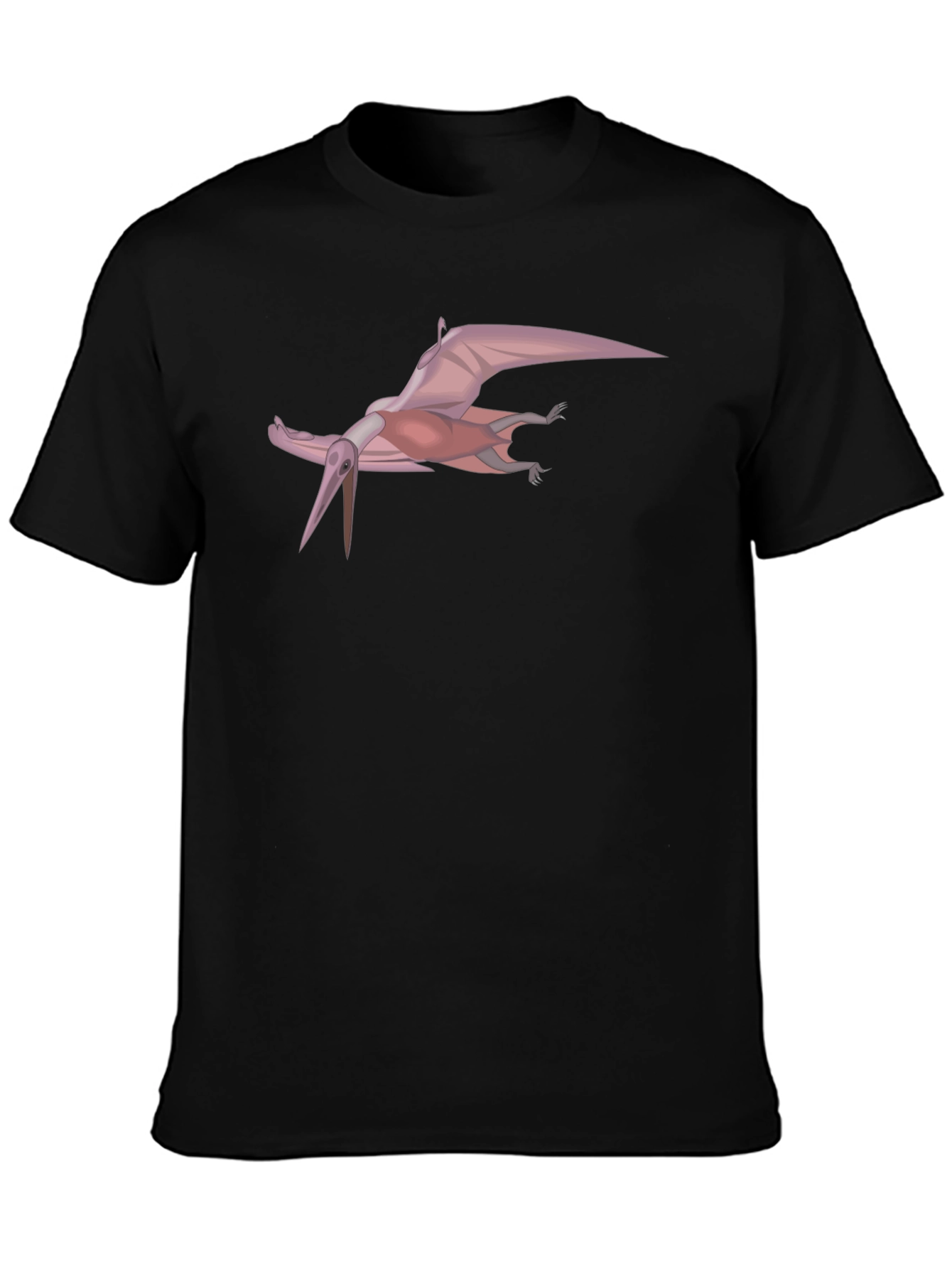 Pterodactyl Graphic Tee - Classic Black T-Shirt