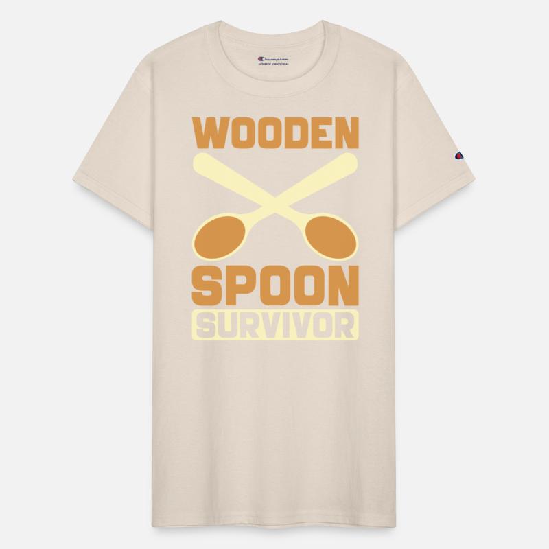 Wooden Spoon Survivor Funny Nostalgic Humor