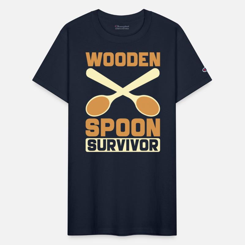 Wooden Spoon Survivor Funny Nostalgic Humor