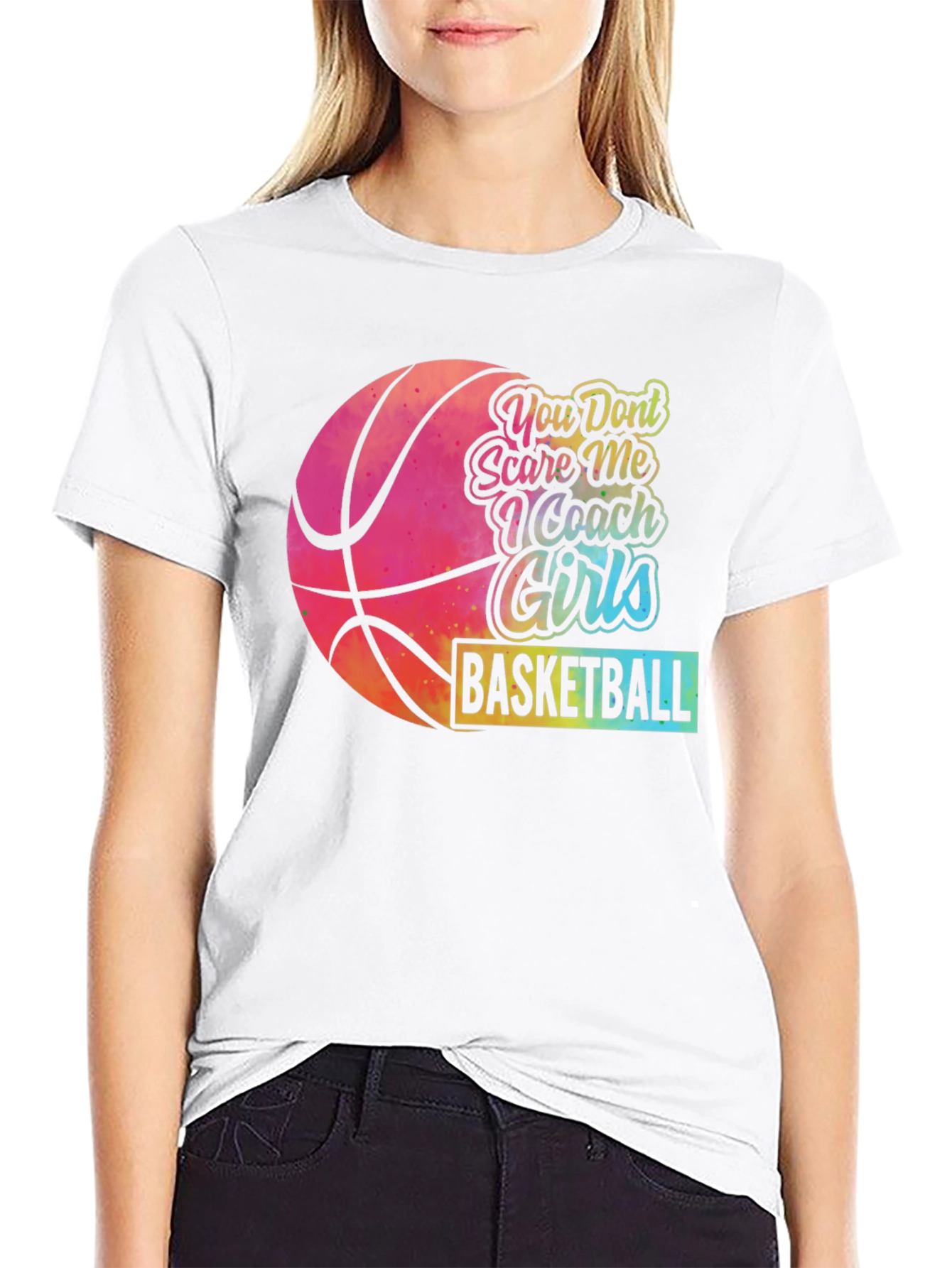 Girls Basketball Coach T-Shirt