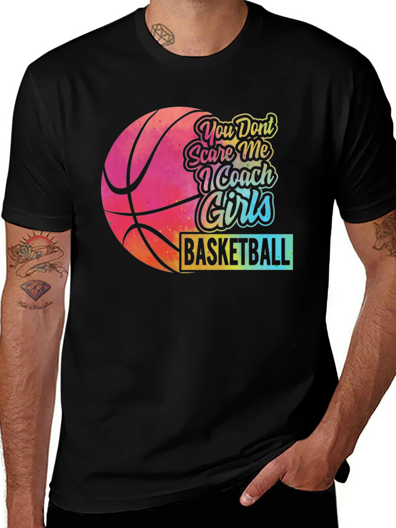 Girls Basketball Coach T-Shirt