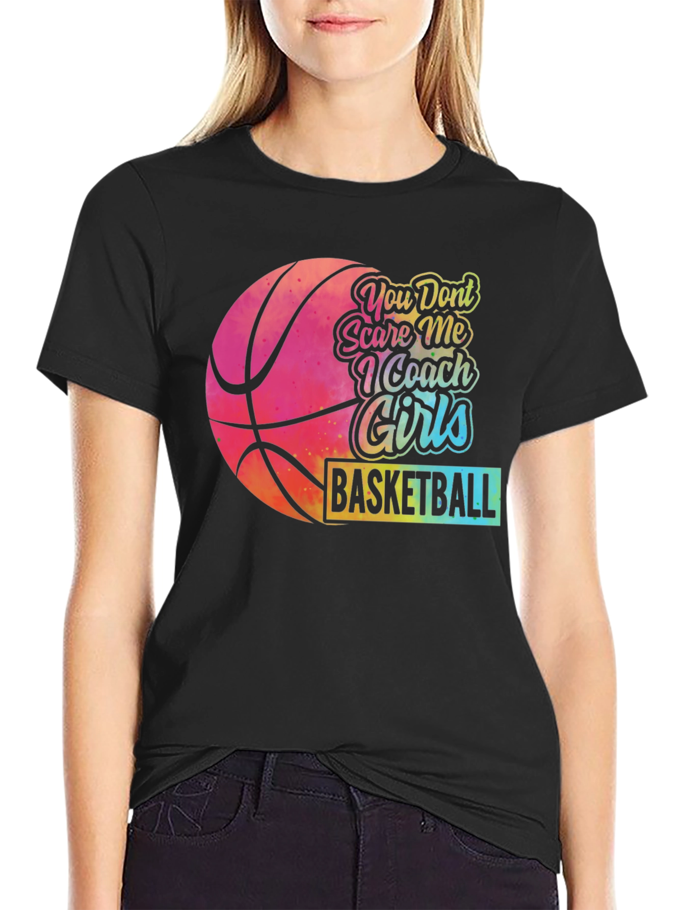 Girls Basketball Coach T-Shirt