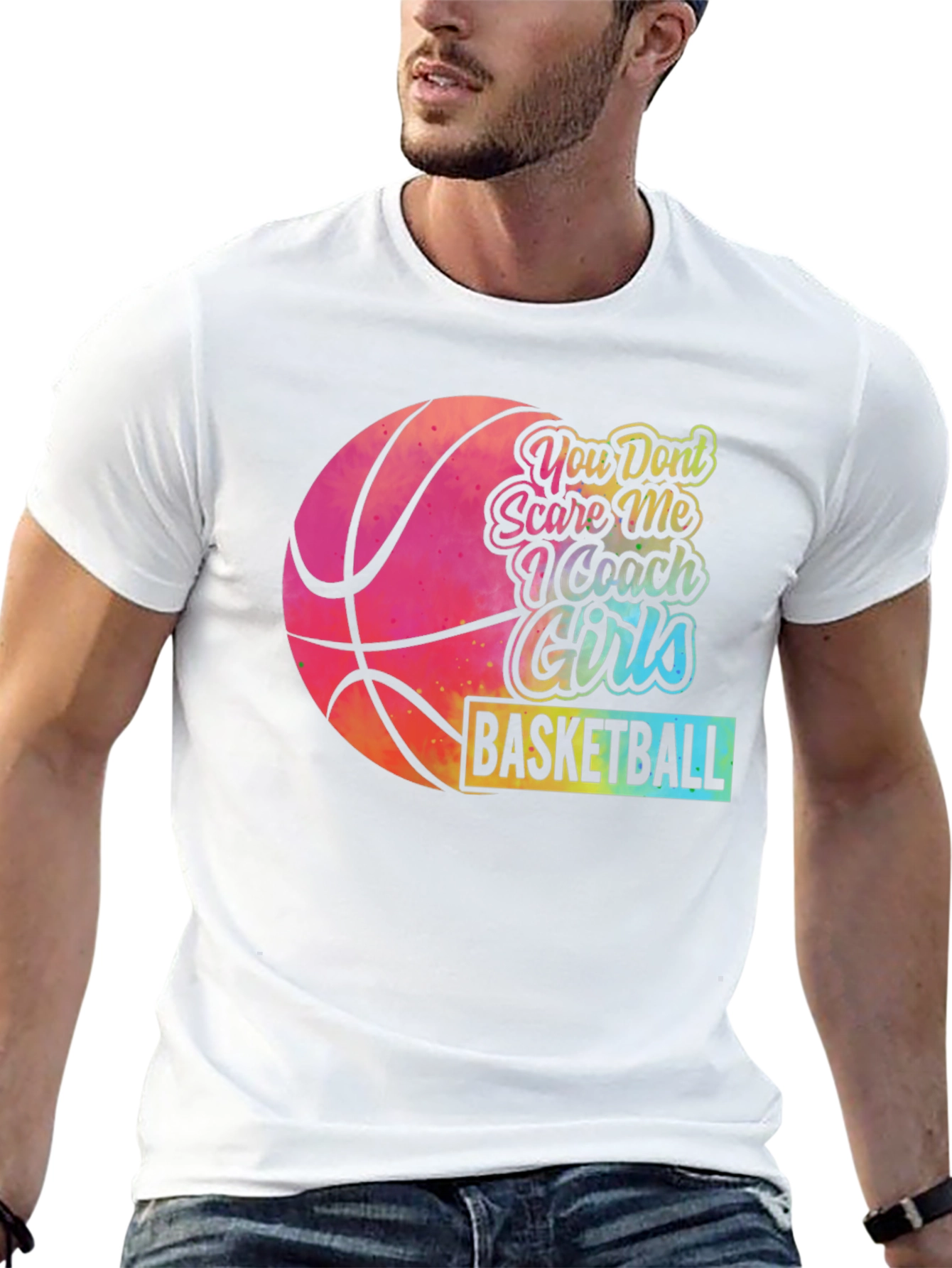 Girls Basketball Coach T-Shirt
