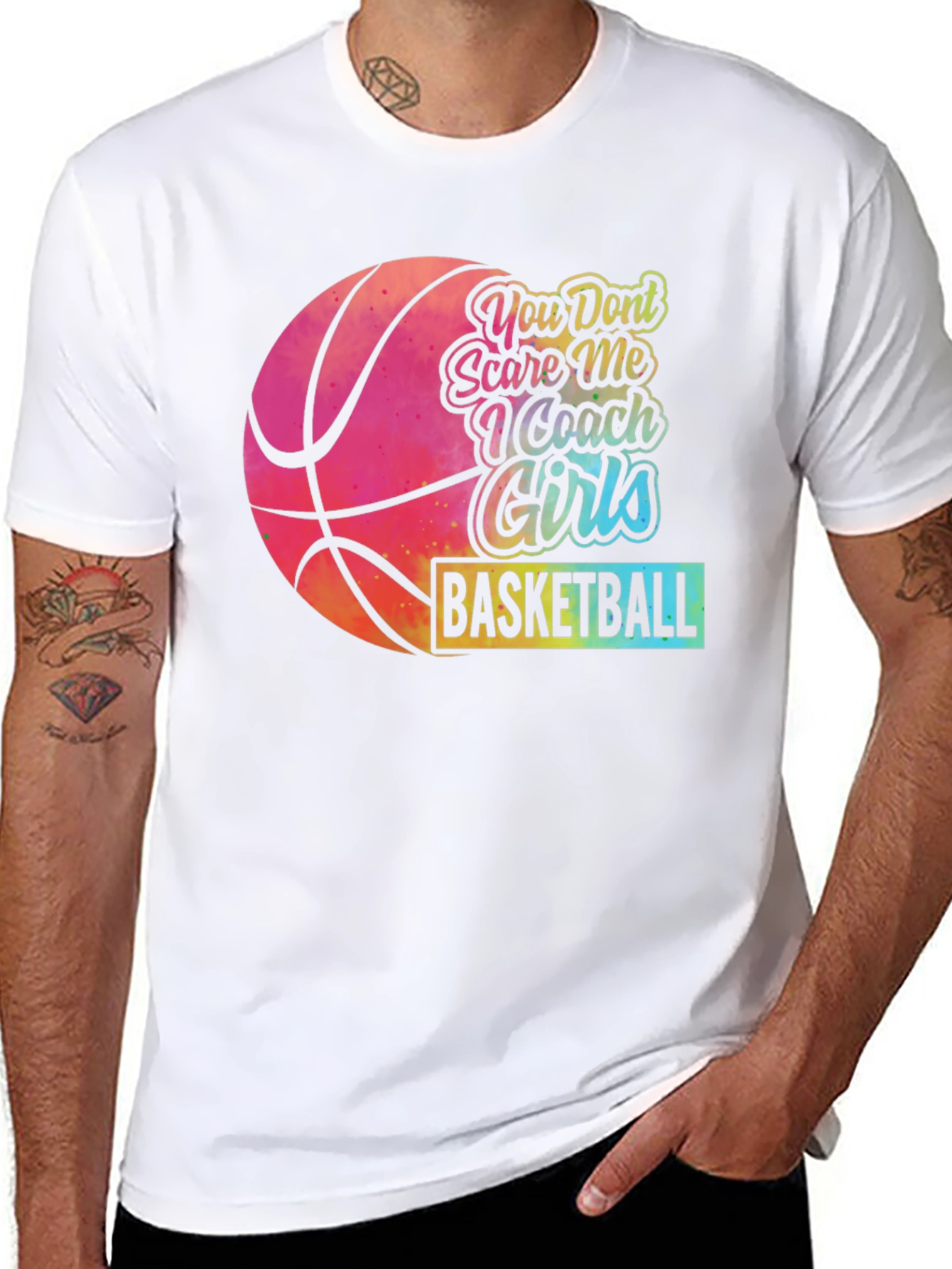 Girls Basketball Coach T-Shirt