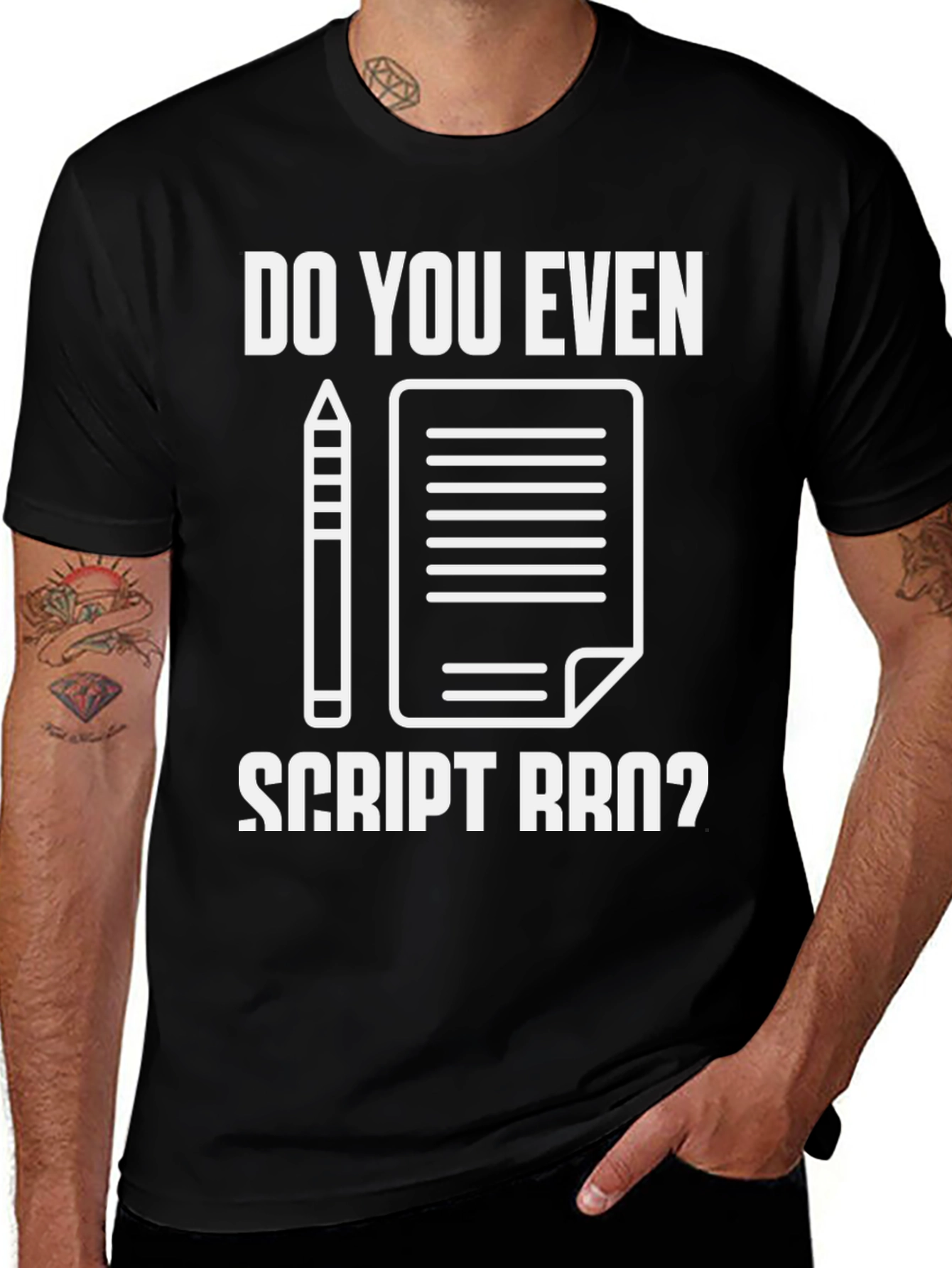 Do You Even Script Bro? Graphic Tee