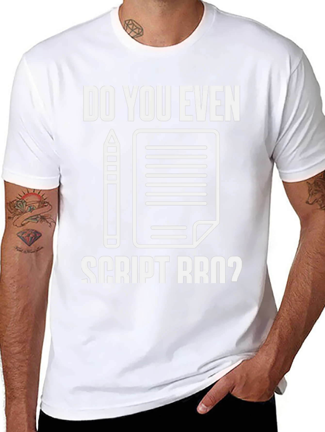 Do You Even Script Bro? Graphic Tee