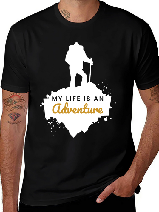 Adventure Seeker Black T-Shirt
