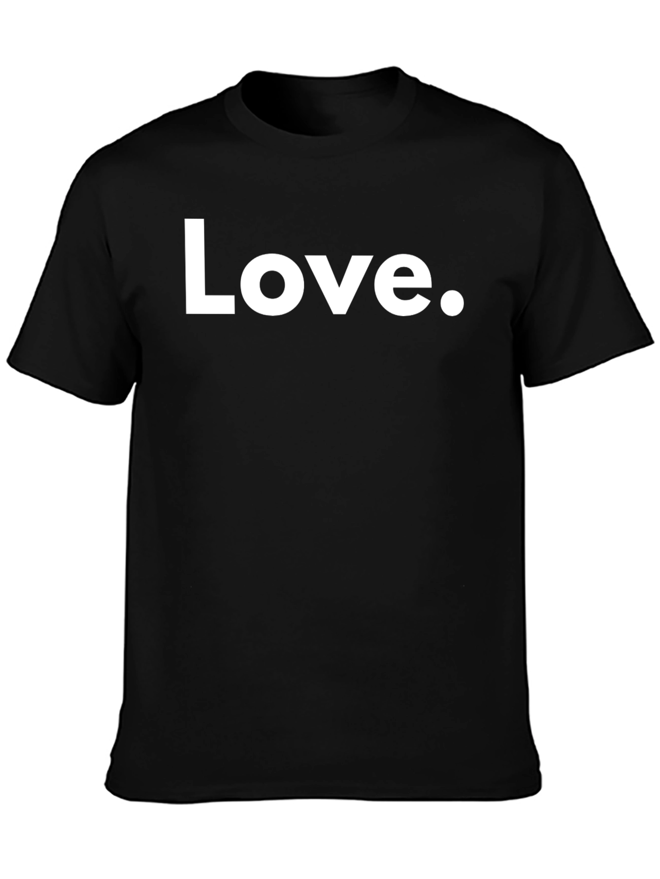 Love Graphic Tee - Classic Black T-Shirt