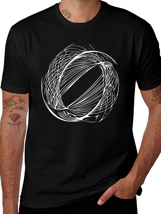 Abstract Graphic Tee - Modern Artistic Design