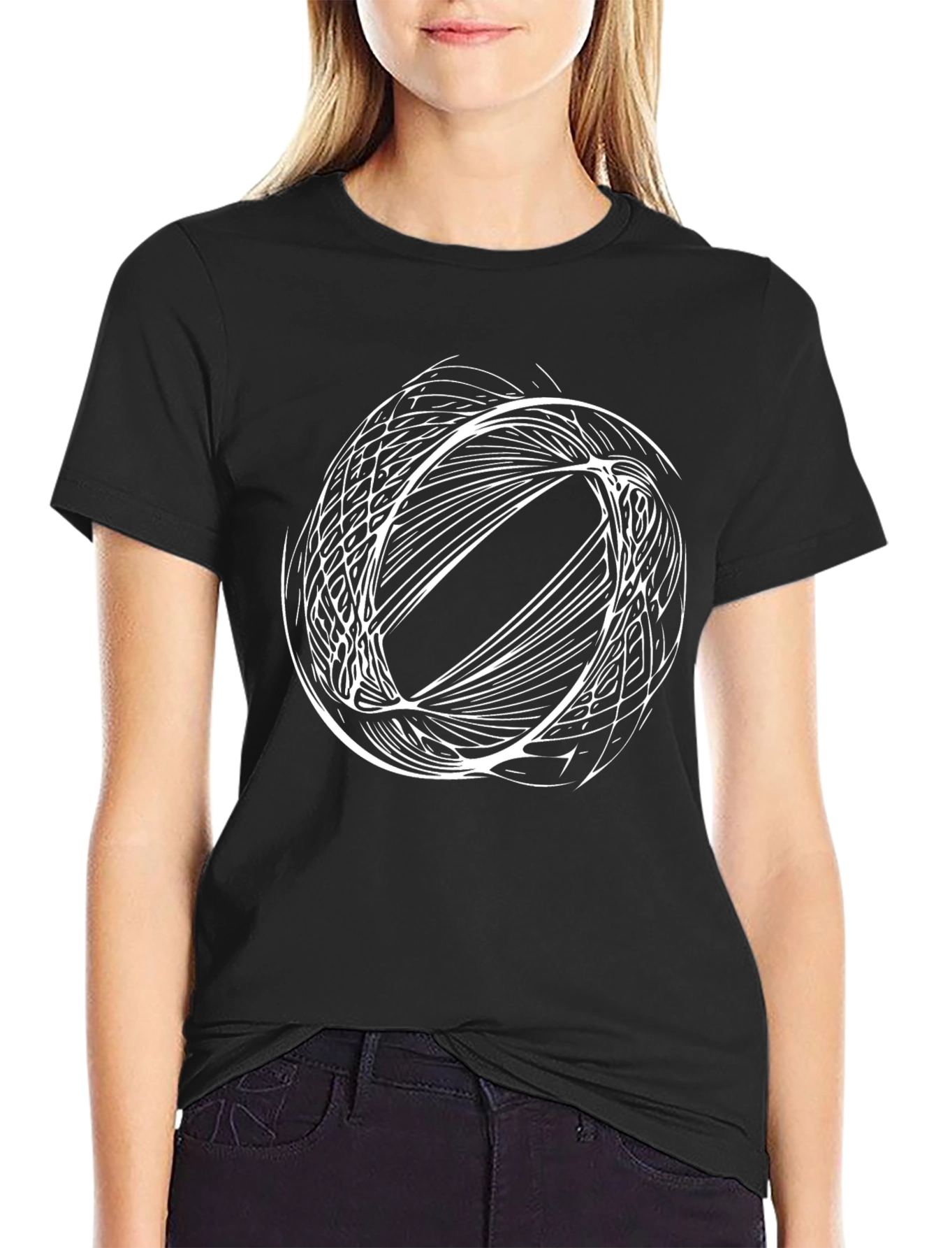 Abstract Graphic Tee - Modern Artistic Design