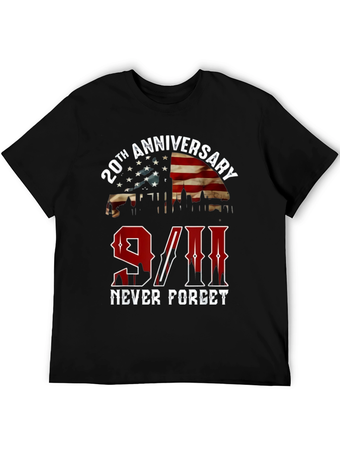9/11 20th Anniversary Never Forget T-Shirt