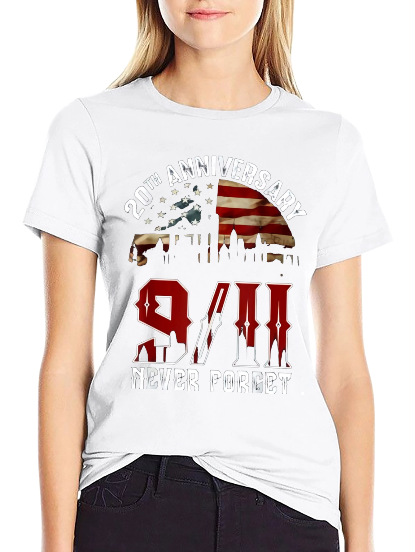9/11 20th Anniversary Never Forget T-Shirt
