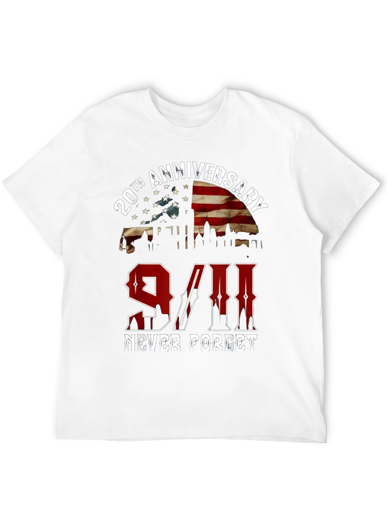 9/11 20th Anniversary Never Forget T-Shirt