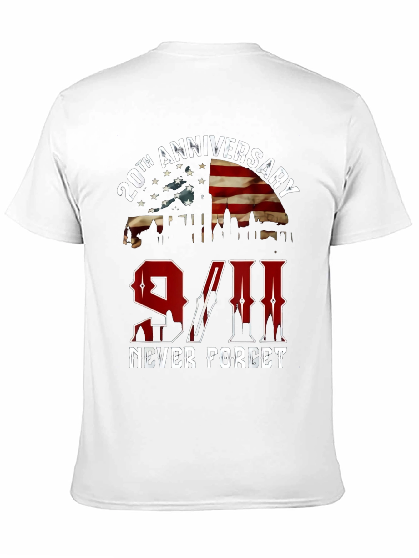 9/11 20th Anniversary Never Forget T-Shirt