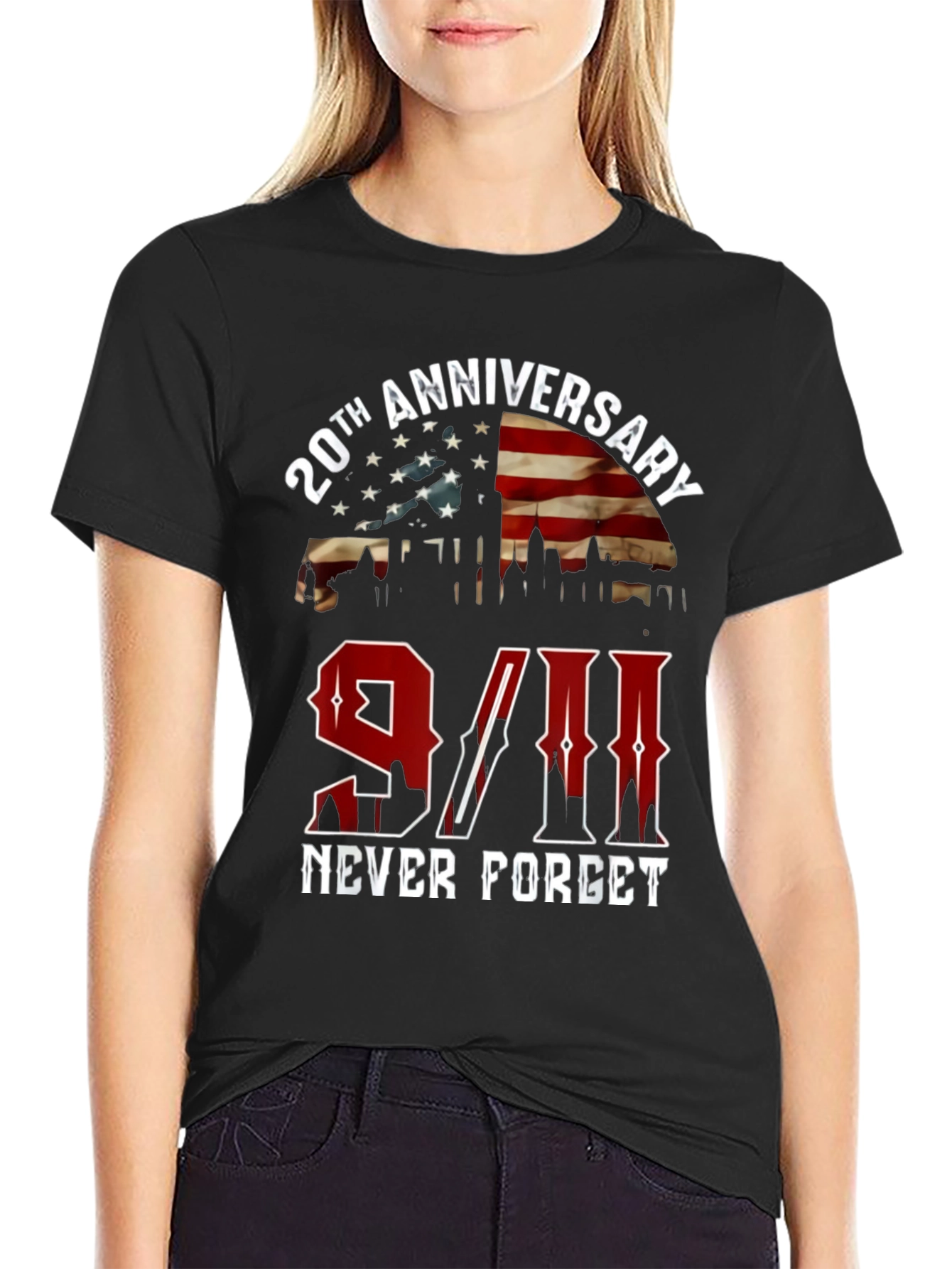 9/11 20th Anniversary Never Forget T-Shirt