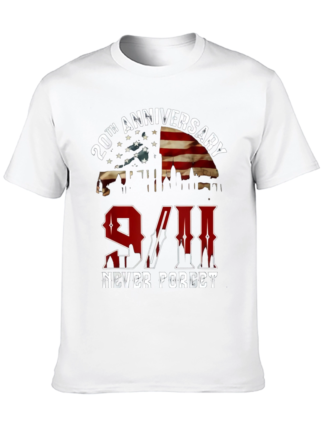 9/11 20th Anniversary Never Forget T-Shirt